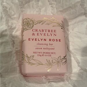 Crabtree & Evelyn Rose Soap Bar, NWT